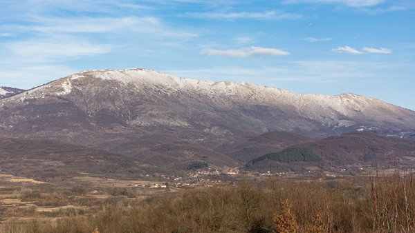 Sokolov kamen u kasno popodne